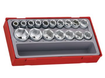 Picture of Teng 1/2" Drive Metric 6-Point Socket Set (17)
TT1217-6