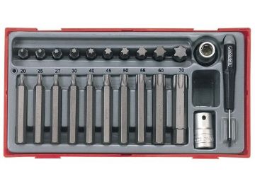 Picture of Teng 1/2" Drive TX Bit Socket Set (23)
TC23