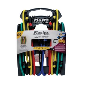 Picture of Masterlock Twin Wire Assorted Bungees
MLK3043E