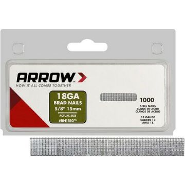 Picture of Arrow 15mm BN1810 Brad Nails (1000)
ABN1810