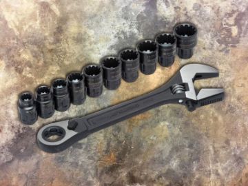 Picture of Crescent Adjustable Wrench & Spline Socket Set (11)
CPTAW8