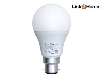 Picture of Link2Home Wi-Fi B22 LED Dimmable Bulb with RGB
L2HB229W