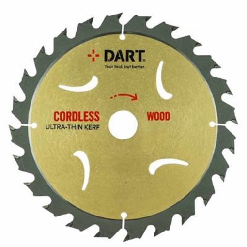 Picture of DART Gold ATB Wood Saw Blade 165Dmm x 20B x 40Z
STK1652040