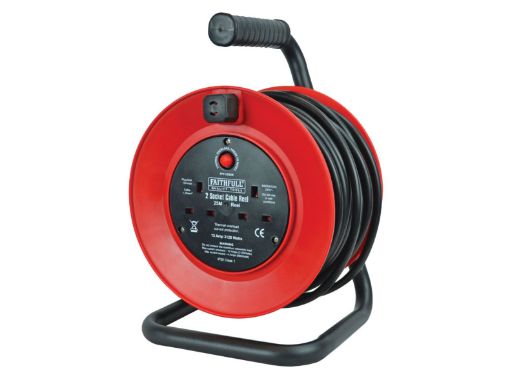 Picture of Faithfull 25m 230V Cable Reel 13A
XP20-E1