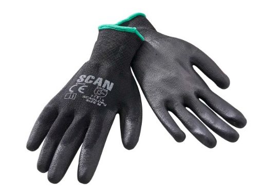 Picture of Scan Safety Black Pu Gloves Pack of 5 Pairs
0