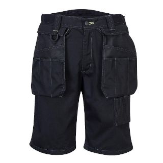Picture of PortWest PW3 Holster Work Shorts Grey/Black 36" Waist Regular Length
PW345ZBR36