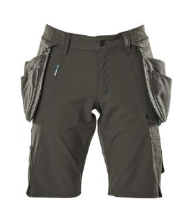 Picture of MASCOT® ADVANCED Shorts with holster pockets Dark Anthracite W40.5 CORDURA®
17149-311-18