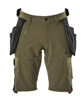 Picture of MASCOT® ADVANCED Shorts with holster pockets Moss Green W34.5 CORDURA®
17149-311-33