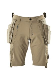 Picture of MASCOT® ADVANCED Shorts with holster pockets Light Khaki W30.5 CORDURA®
17149-311-55