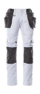 Picture of MASCOT® UNIQUE Trousers with holster pockets White/Dark Anthracite L32 W29.5 CORDURA®
17631-442-0618