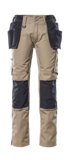 Picture of MASCOT® UNIQUE Trousers with holster pockets Light Khaki/Black L35 W31.5 CORDURA®
17631-442-5509