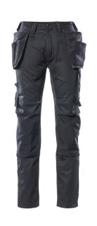 Picture of MASCOT® UNIQUE Trousers with holster pockets Black L32 W30.5 CORDURA®
17731-442-09