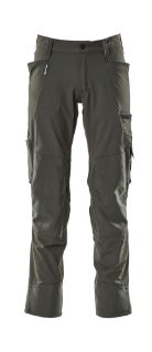 Picture of MASCOT® ADVANCED Trousers with kneepad pockets Dark Anthracite L30 W28 CORDURA®
17179-311-18