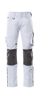Picture of MASCOT® UNIQUE Trousers with kneepad pockets White/Dark Anthracite L35 W40.5 CORDURA®
12679-442-0618
