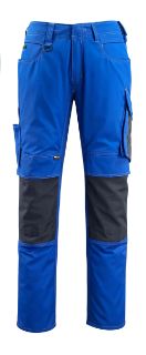 Picture of MASCOT® UNIQUE Trousers with kneepad pockets Royal/Dark Navy L32 W35.5 CORDURA®
12679-442-11010