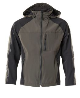 Picture of MASCOT® UNIQUE Outer Shell Jacket Dark Anthracite/Black 3XL 
18601-411-1809