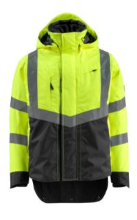 Picture of MASCOT® SAFE SUPREME Outer Shell Jacket Hi-Vis Yellow/Black 2XL CORDURA®
15501-231-1709