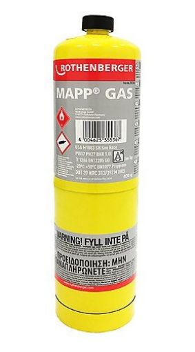 Picture of Rothenberger Mapp Gas Cylinder 400g
35536