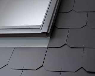 Picture of Velux 660mm x 1180mm 8mm Slate Flashing Including BDX Collar
EDL FK06 2000