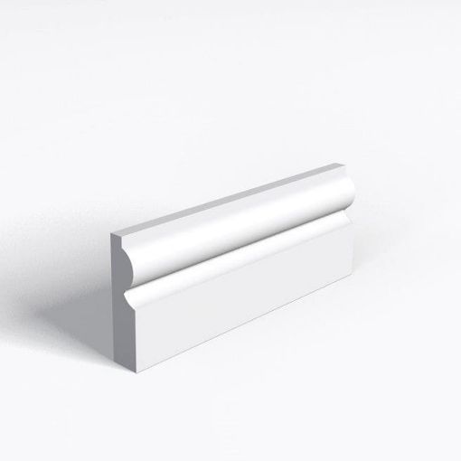 Picture of 18mm x 68mm x 4.2m White Primed MDF Torus Architrave FSC
SLKTOR018068