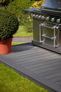 Picture of CompositePrime HD Deck Dual 22.5mm x 150mm Bullnose Decking Board Carbon 3.6m FSC
CPDBNCARXX023015003600DU