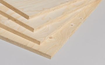 Picture of 12mm x 2440mm x 1220mm Wisa Spruce Plywood
CE2+ EN636-2 EN314-2 Class 3 (75)