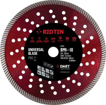 Picture of DART Red Ten BMI-10 Pro 300Dmm x 20B Diamond Blade
DB00100