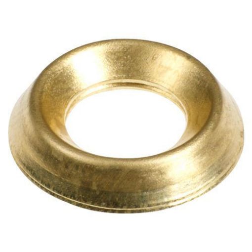 Picture of 6mm Brass Surface Screw Cups (60)
6BCUPP