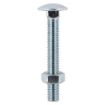 Picture of M10 x 130mm Carriage Bolt & Hex Nut - BZP
10130CB (25)