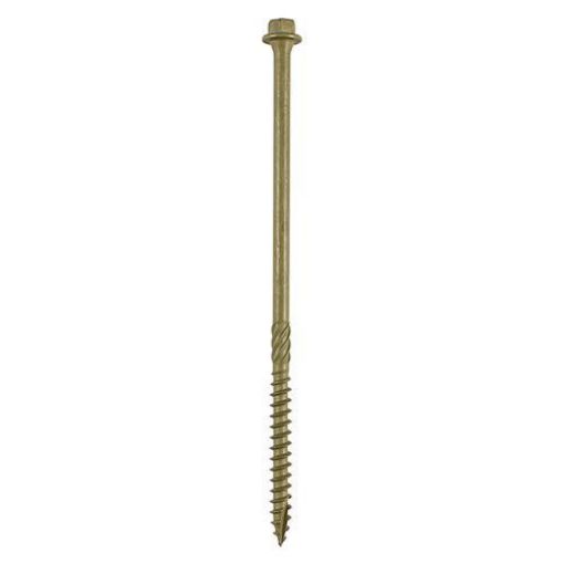 Picture of 6.7 x 250mm In-Dex Green Hex Timber Screws (50)
250IN