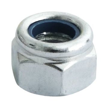 Picture of M16 Type P Nylon Nuts DIN 982 - BZP (2)
16NPP