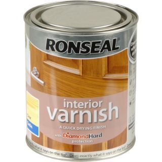 Picture of Ronseal Interior Varnish Satin Medium Oak 750ml
36836 (6)
