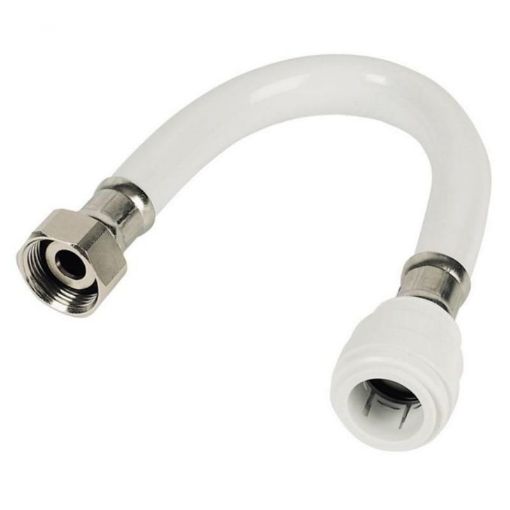 Picture of Speedfit 22mm x 3/4'' x 300mm White Flexi Hose
WFLX22