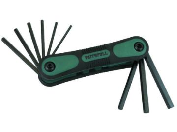 Picture of Faithfull Folding Hex Key Set Imperial (9)
FAIHKSF9AF