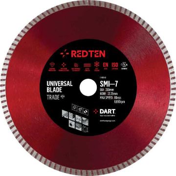 Picture of DART Red Ten SMI-7 115Dmm x 22B Diamond Blade
DB00120