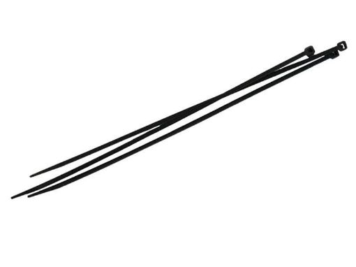 Picture of Faithfull 4.8mm x 300mm Black Cable Ties (100)
FAICT300B