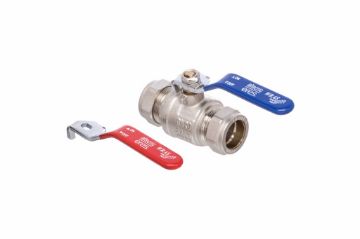 Picture of ERES 15mm Red/Blue Lever Ball Valve
ER-15MMBV