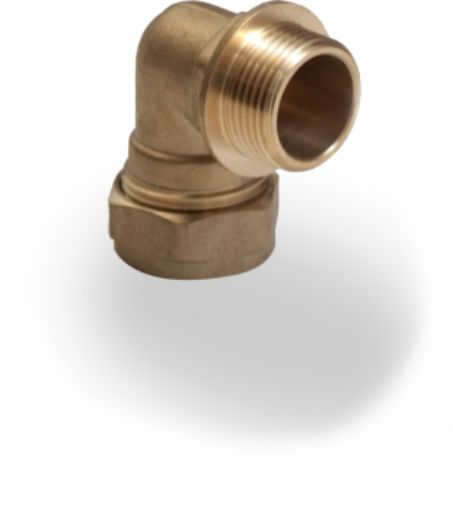 Picture of 22mm x 3/4" Male Iron Compression  Elbow
318244