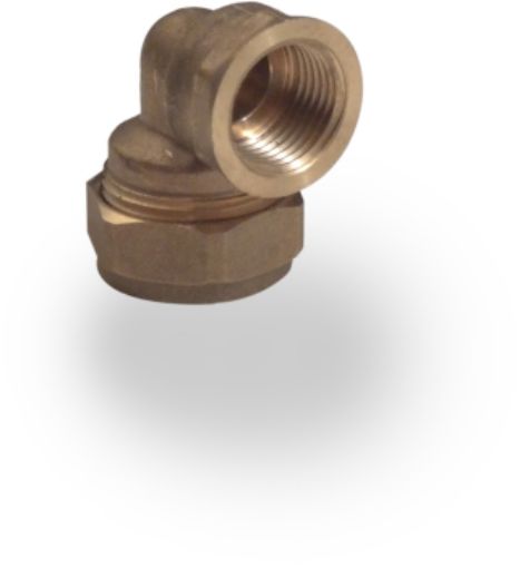 Picture of 22mm x 3/4" Female Iron Compression Elbow
318282