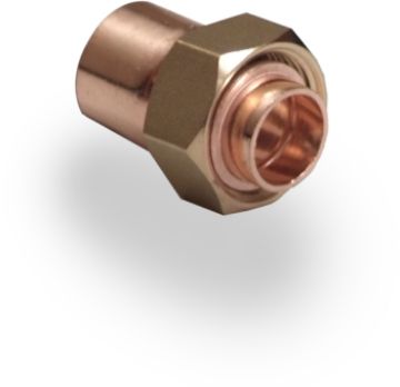 Picture of 15mm x 3/4" Endfeed Straight Tap Connector - WRAS
434211