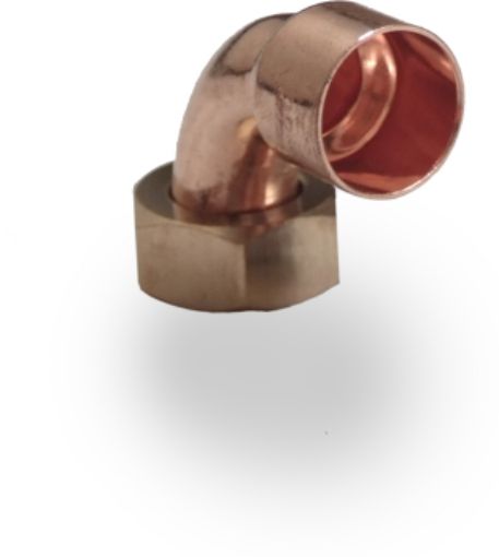 Picture of 15mm x 3/4" Endfeed Bent Tap Connector - WRAS
434309