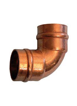 Picture of Embrass Prepack 22mm Solder Ring Elbow - Bag Qty 2 
337234-PAC