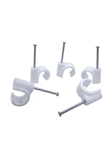 Picture of Embrass Prepack 22mm Nail On Plastic Pipe Clips (50)
390120-PAC