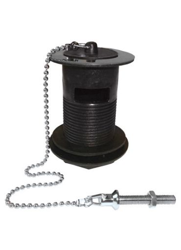 Picture of Embrass Prepack 1 1/4" Slotted Basin Waste with Poly Plug, Chain & Stay CP
201240-PAC