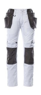Picture of MASCOT® UNIQUE Trousers with holster pockets White/Dark Anthracite L35 W31.5 CORDURA®
17631-442-0618