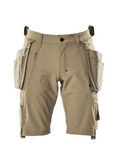 Picture of MASCOT® ADVANCED Shorts with holster pockets Light Khaki W28.5 CORDURA®
17149-311-55