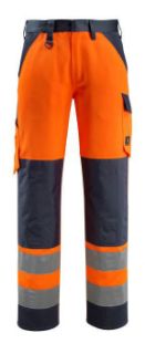 Picture of MASCOT® SAFE LIGHT Trousers with kneepad pockets Hi-Vis Orange/Dark Anthracite L32 W40.5 
15979-948-1418