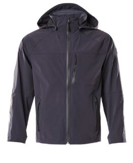 Picture of MASCOT® UNIQUE Outer Shell Jacket Dark Anthracite/Black L 
18601-411-1809
