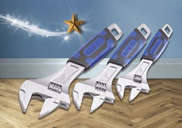 Picture of Faithfull 3 Piece Matt Chrome Adjustable Spanner Set
XMS23ASPAN3