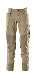 Picture of MASCOT® ADVANCED Trousers with kneepad pockets Light Khaki L30 W28 CORDURA®
17179-311-55